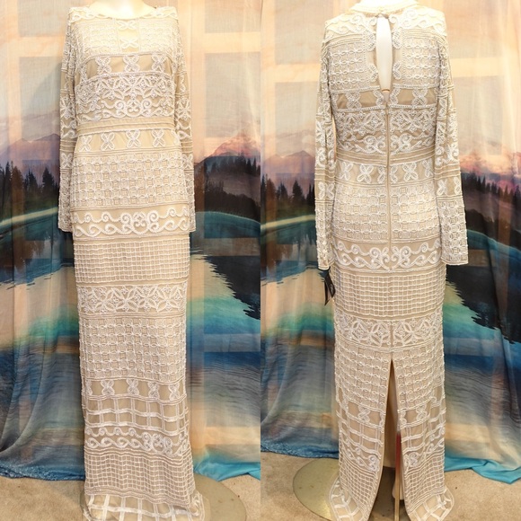 New Anthropologie BHLDN Aida Dress by Adrianna Papell $280 SIZE 0 main image 0